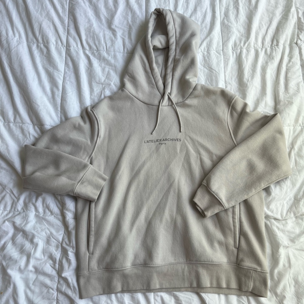 H&M light tan hoodie